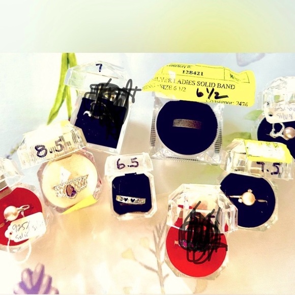 Assorted Stylish Rings - $10. per ring - Picture 1 of 5